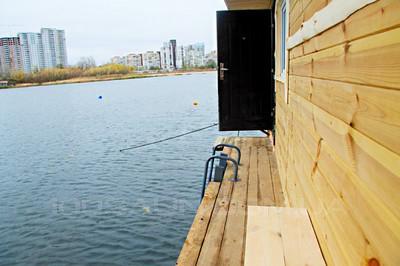 Спортивно-оздоровчий комплекс «Боксер» - лазні на воді відгуки, лазня/сауна Київ Дніпровський район Гідропарк, 800 метрів від Венеціанського моста, фото, адреса з картою проїзду.