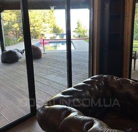 Баня Villa Malina на берегу Киевского моря с теплым бассейном. відгуки, лазня/сауна Лютиж  район улица Приморская, 92, Лютеж, Киевская область, фото, адреса з картою проїзду.