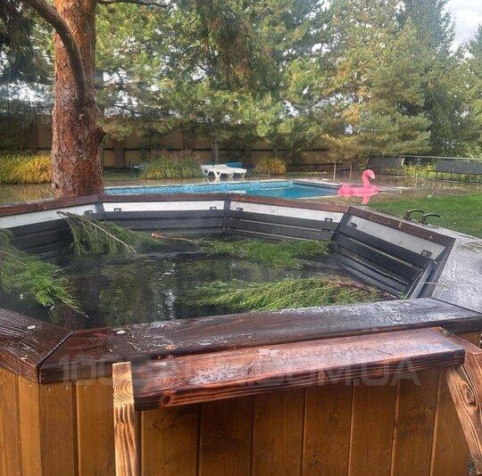 Баня Villa Malina на берегу Киевского моря с теплым бассейном. відгуки, лазня/сауна Лютиж  район улица Приморская, 92, Лютеж, Киевская область, фото, адреса з картою проїзду.