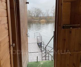 Баня на дровах «Причал» відгуки, лазня/сауна Киев Оболонский район пересечение ул. Героев Сталинграда и ул. Приречная спуск на залив Днепра Верблюд рыболовно-спортивная база ИЗУМРУДНАЯ, фото, адреса з картою проїзду.